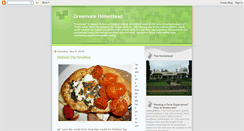 Desktop Screenshot of greenvalehomestead.blogspot.com