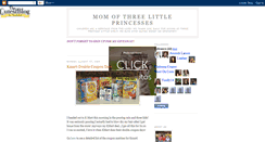 Desktop Screenshot of momof3littleprincesses.blogspot.com