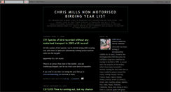 Desktop Screenshot of birderonabike.blogspot.com