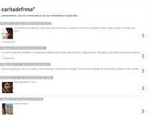 Tablet Screenshot of caritadefresa.blogspot.com