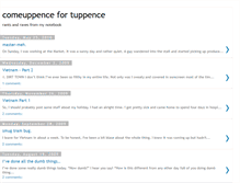 Tablet Screenshot of comeuppencefortuppence.blogspot.com