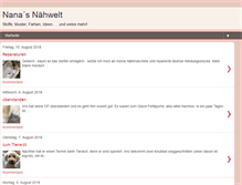 Tablet Screenshot of nanasnw.blogspot.com