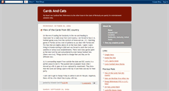 Desktop Screenshot of cardsandcats.blogspot.com