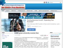 Tablet Screenshot of freeback-linksgenerator.blogspot.com