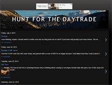 Tablet Screenshot of huntingtrader.blogspot.com