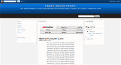 Desktop Screenshot of freshsock.blogspot.com