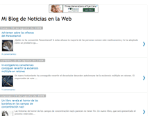 Tablet Screenshot of noticiasinteresantesenlaweb.blogspot.com