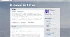Desktop Screenshot of iceandgrain.blogspot.com
