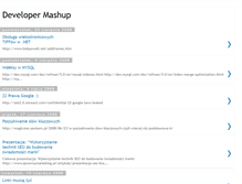 Tablet Screenshot of devmashup.blogspot.com