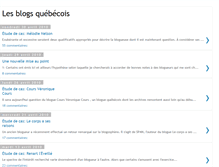 Tablet Screenshot of blogsquebecois.blogspot.com