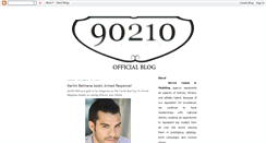 Desktop Screenshot of 90210talent.blogspot.com