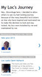 Mobile Screenshot of mylocsjourney.blogspot.com