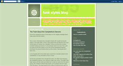 Desktop Screenshot of funkstylesblog.blogspot.com