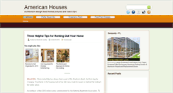 Desktop Screenshot of americanhouses.blogspot.com
