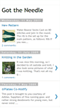 Mobile Screenshot of gottheneedle.blogspot.com
