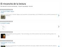 Tablet Screenshot of elrinconcitodelalectura.blogspot.com