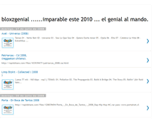 Tablet Screenshot of bloxzgenial.blogspot.com
