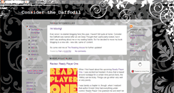 Desktop Screenshot of considerthedaffodil.blogspot.com