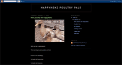 Desktop Screenshot of happyhenzpoultrypals.blogspot.com