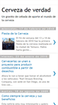 Mobile Screenshot of cervezadeverdad.blogspot.com
