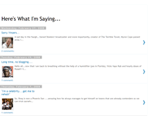 Tablet Screenshot of hereswhatimsaying.blogspot.com