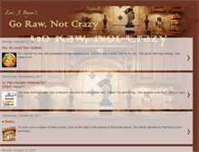 Tablet Screenshot of gorawnotcrazy.blogspot.com