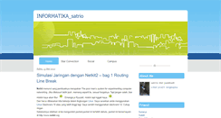 Desktop Screenshot of cool-satrio.blogspot.com