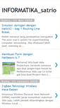 Mobile Screenshot of cool-satrio.blogspot.com