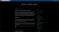Desktop Screenshot of graniterocksound.blogspot.com