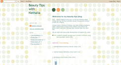 Desktop Screenshot of beautynathalia.blogspot.com