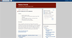 Desktop Screenshot of katanaswords.blogspot.com