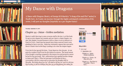 Desktop Screenshot of mydancewithdragons.blogspot.com