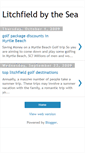 Mobile Screenshot of litchfieldbythesea.blogspot.com