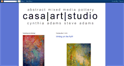 Desktop Screenshot of casaartstudio.blogspot.com