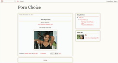 Desktop Screenshot of pornchoice.blogspot.com