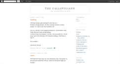 Desktop Screenshot of callipygians.blogspot.com