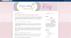 Desktop Screenshot of momandbabynaturally.blogspot.com