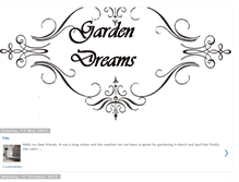 Tablet Screenshot of marie-gardendreams.blogspot.com