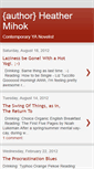 Mobile Screenshot of heathermihok.blogspot.com