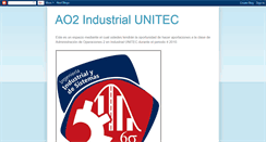 Desktop Screenshot of ao2industrialunitec.blogspot.com