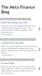 Mobile Screenshot of meta-finance.blogspot.com