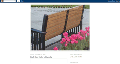 Desktop Screenshot of fortheloveofbenches.blogspot.com