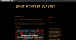 Desktop Screenshot of giantmonsterplayset.blogspot.com