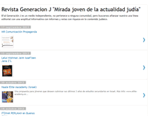 Tablet Screenshot of generacionj.blogspot.com