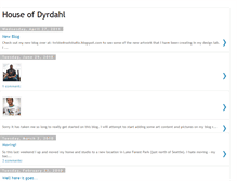 Tablet Screenshot of house-of-dyrdahl.blogspot.com