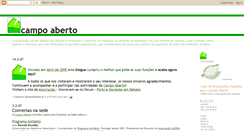 Desktop Screenshot of campo-aberto.blogspot.com