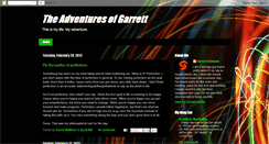 Desktop Screenshot of garrettthedragon.blogspot.com