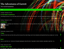 Tablet Screenshot of garrettthedragon.blogspot.com