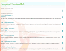 Tablet Screenshot of computereducationhub786.blogspot.com