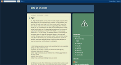 Desktop Screenshot of lifeatuccom.blogspot.com